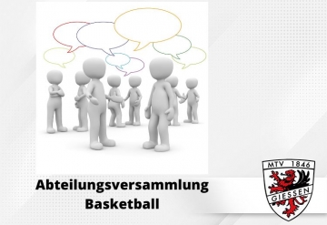 Einladung Abteilungsversammlung Basketball